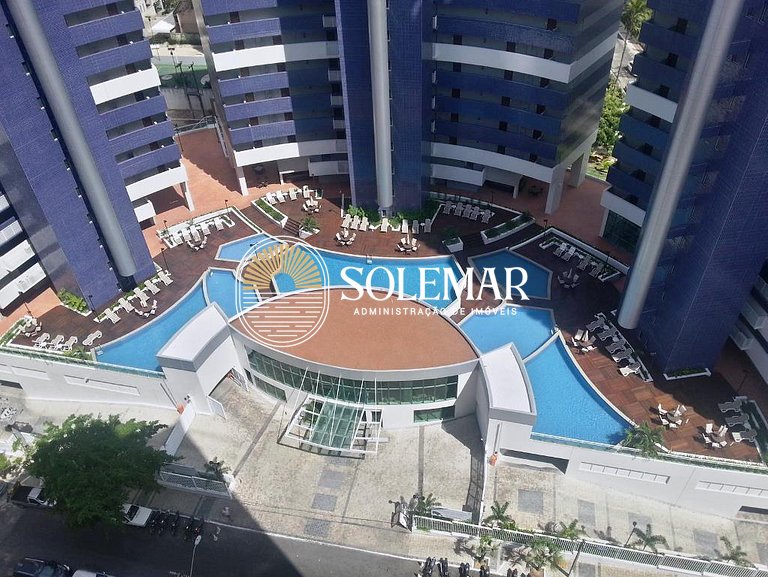 Ótima localização de Apto no edifício Beach Class