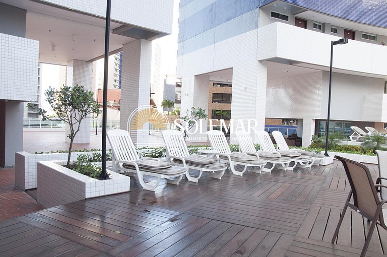 Ótima localização de Apto no edifício Beach Class