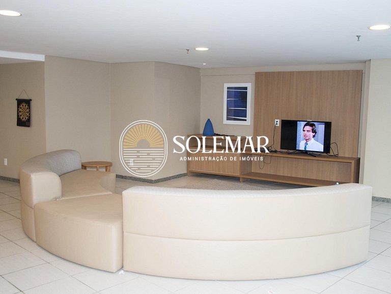 Apartamento compuesto de 1 suite y 1 habitación con cama ind