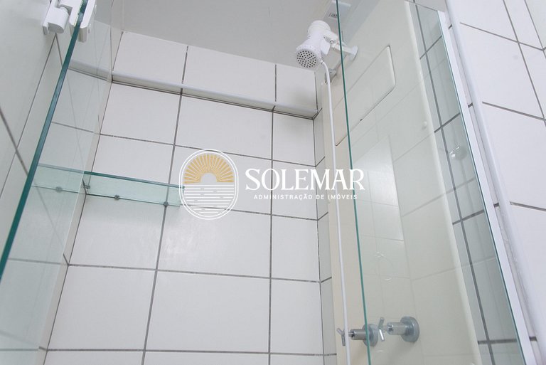 Apto com suíte e um quarto com camas Beliche e sofá-cama