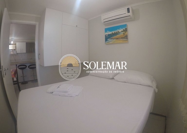 Apartment with 2 double beds