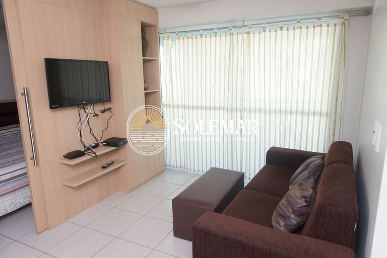 Apartamento compuesto de 1 suite y 1 habitación con cama ind