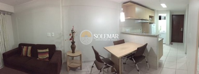 Apartamento compuesto de 1 suite y 1 habitación con cama ind