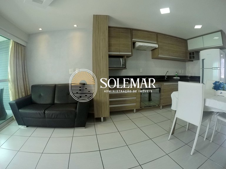 Apartamento de luxo no Beach Class!