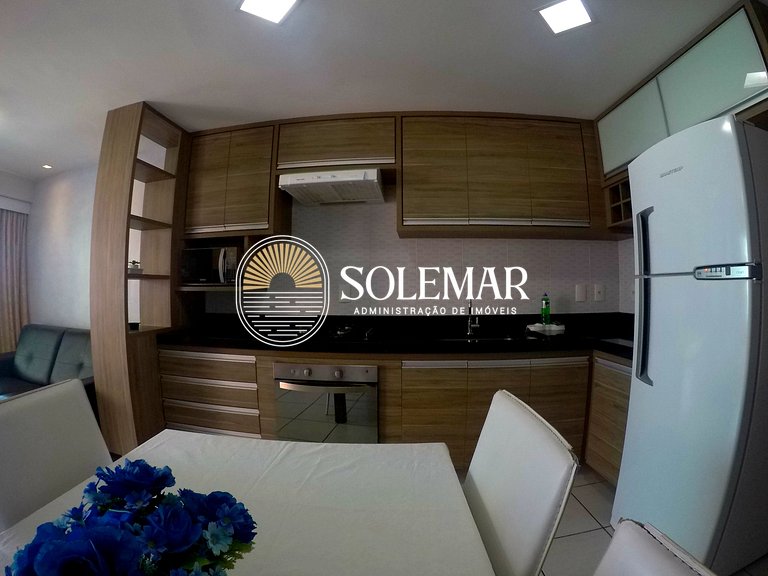 Apartamento de luxo no Beach Class!