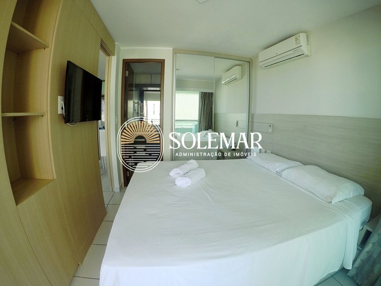 Apartamento de luxo no Beach Class!