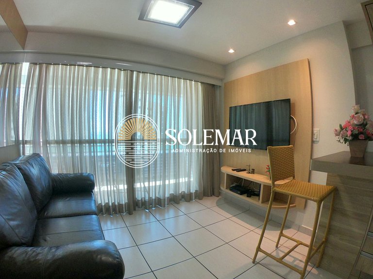 Apto Vista Mar com uma Suite + Quarto casal!