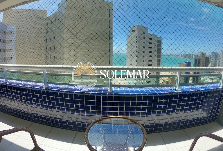 Apto Vista Mar com uma Suite + Quarto casal!