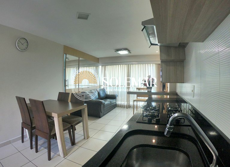 Apto Vista Mar com uma Suite + Quarto casal!