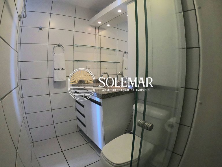Apto Vista Mar com uma Suite + Quarto casal!