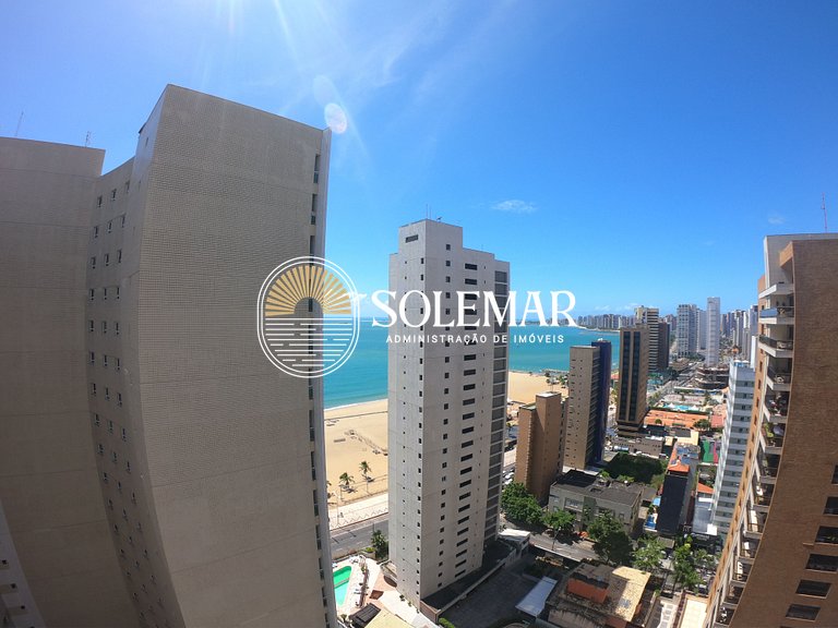 Apto Vista Mar com uma Suite + Quarto casal!