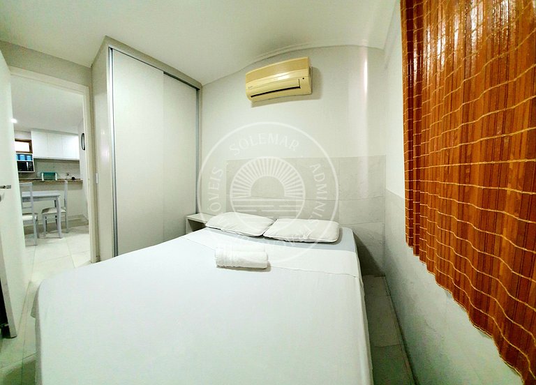 Apto moderno com 2 quartos e Vista Mar incrível.
