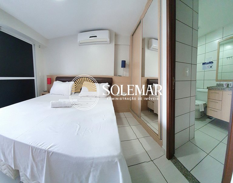 Apartment in Beach Class Fortaleza, close to Beira Mar
