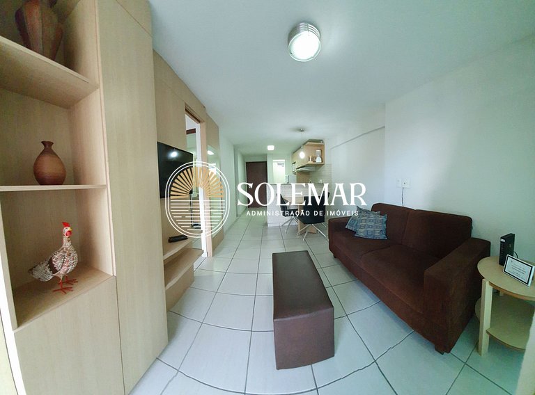 Apartment in Beach Class Fortaleza, close to Beira Mar