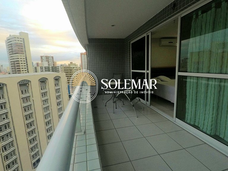 Apartment in Beach Class Fortaleza, close to Beira Mar