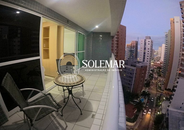 Apartment in Beach Class Fortaleza, close to Beira Mar