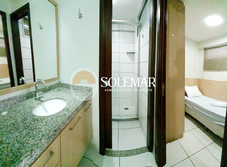 Apartment in Beach Class Fortaleza, close to Beira Mar