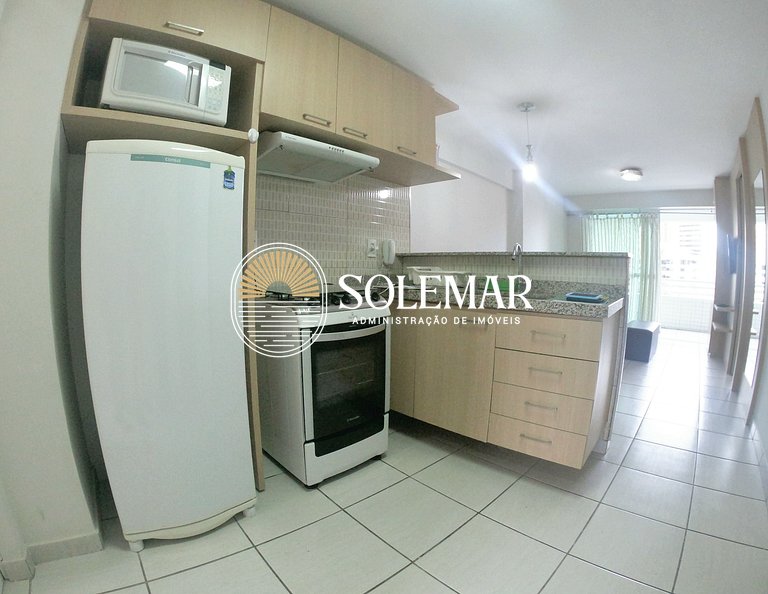 Apartment in Beach Class Fortaleza, close to Beira Mar