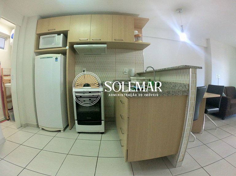 Apartment in Beach Class Fortaleza, close to Beira Mar