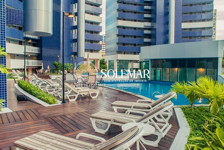 Ótima localização de Apto no edifício Beach Class
