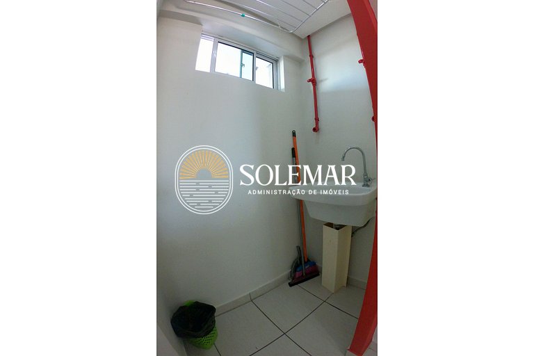 Apartamento com suíte e quarto com cama beliche!