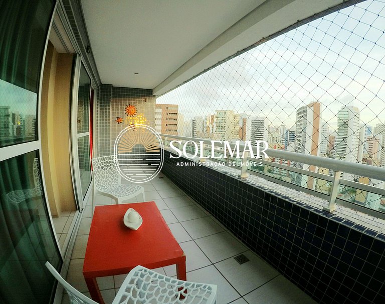 Apartamento com suíte e quarto com cama beliche!