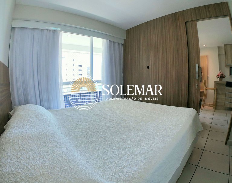 Apto Vista Mar com uma Suite + Quarto casal!