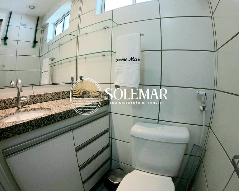 Apto Vista Mar com uma Suite + Quarto casal!