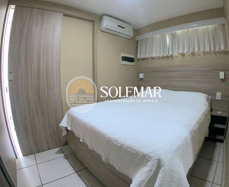 Apto Vista Mar com uma Suite + Quarto casal!