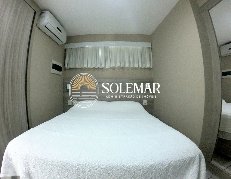 Apto Vista Mar com uma Suite + Quarto casal!