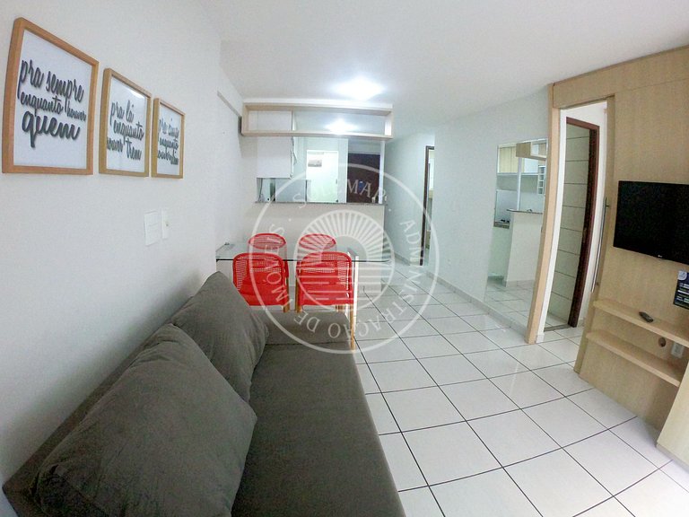 Apartamento na Torre 3 do Beach Class