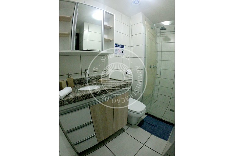 Apartamento na Torre 3 do Beach Class