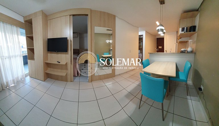 Apartment just steps from Iracema Beach and Beira Mar