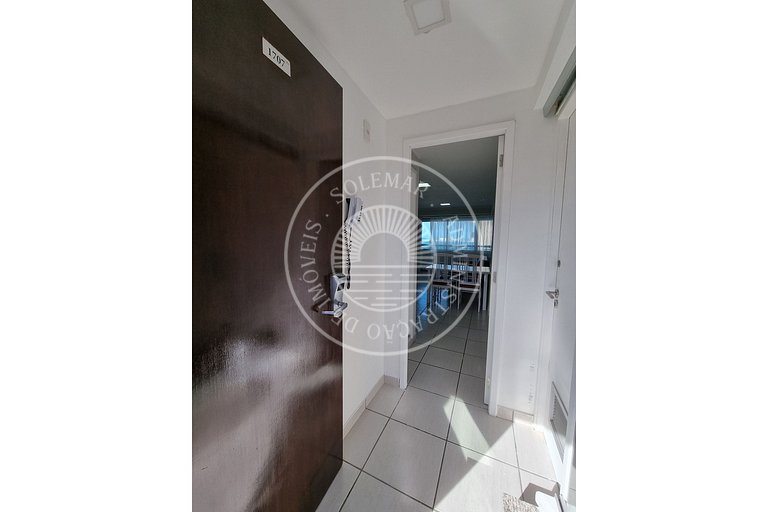 Apartamento de 1 quarto com Vista Mar