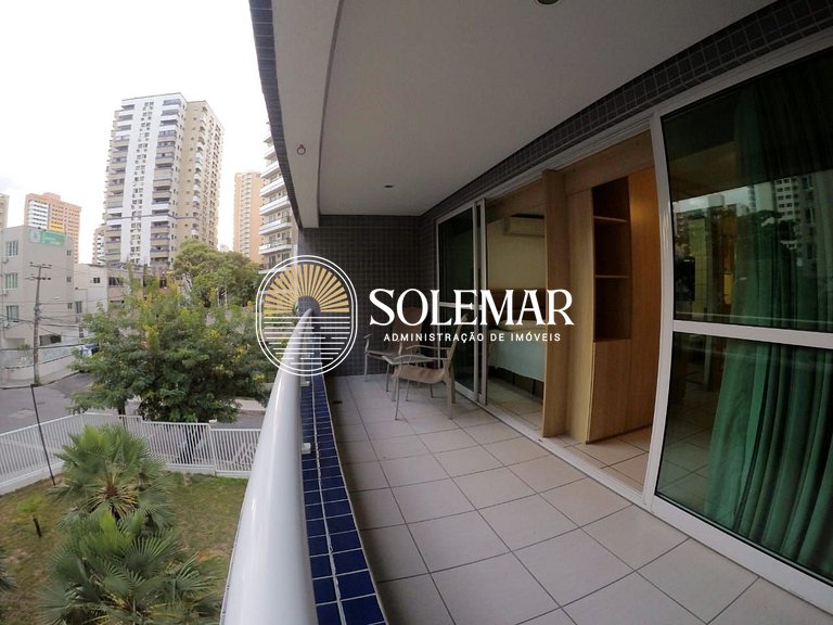Cómodo apartamento cerca del paseo marítimo de Fortaleza