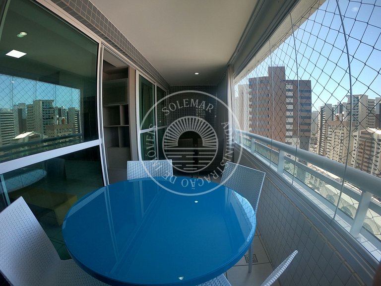 Luxuoso Apartamento com sofá cama na sala