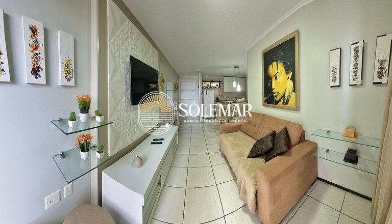 Apartamento de 2 habitaciones, una con cama de matrimonio y