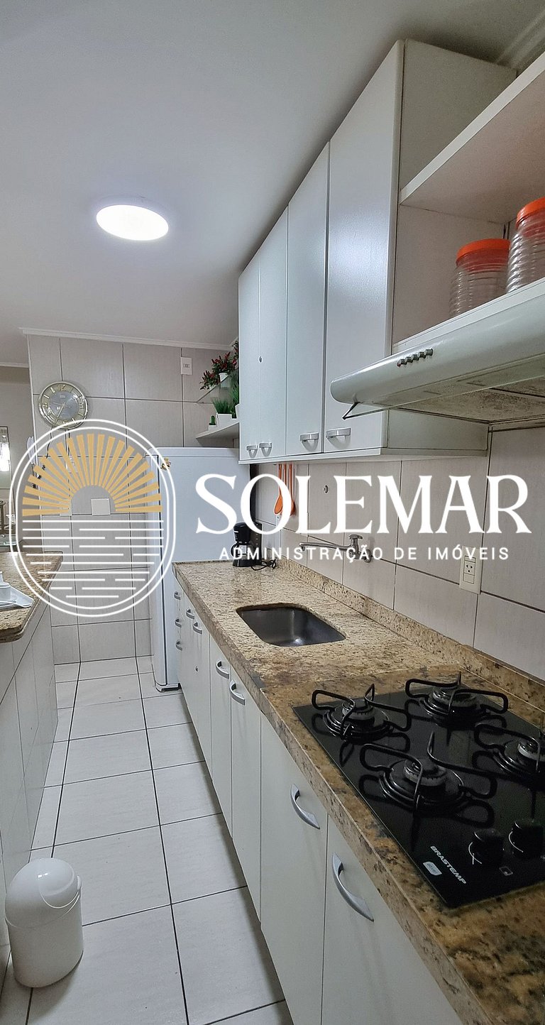 Apartamento de 2 habitaciones, una con cama de matrimonio y