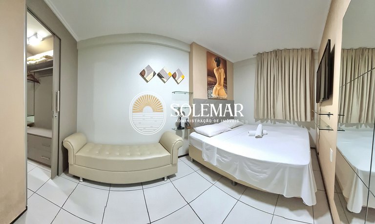 Appartamento con 2 camere da letto, una con letto matrimonia