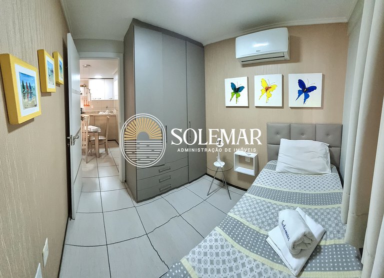 Apartamento de 2 habitaciones, una con cama de matrimonio y