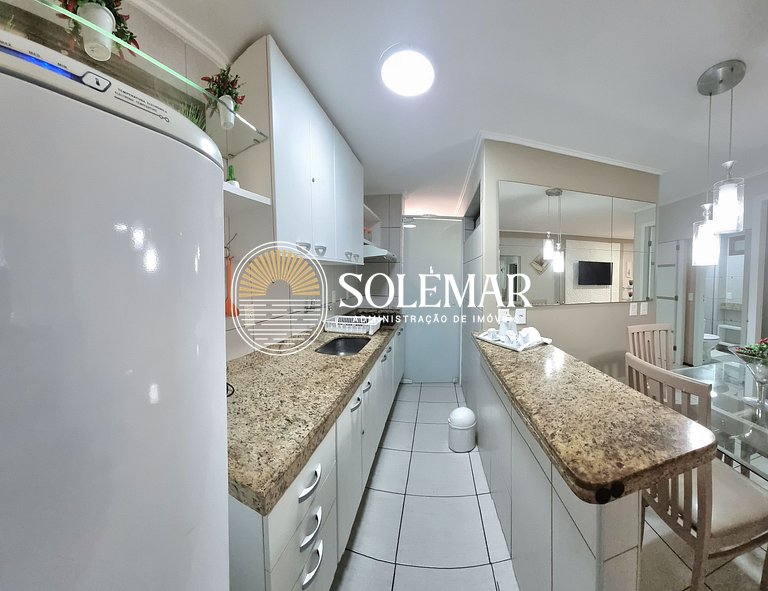 Apartamento de 2 habitaciones, una con cama de matrimonio y