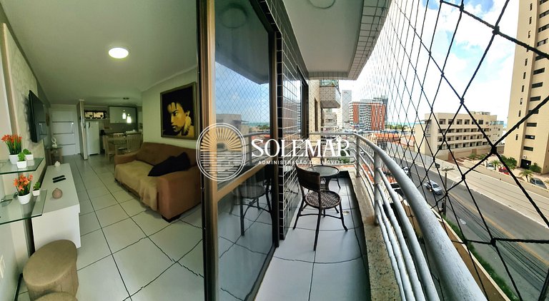 Apartamento de 2 habitaciones, una con cama de matrimonio y