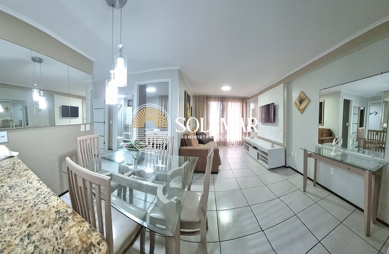 Apartamento de 2 habitaciones, una con cama de matrimonio y