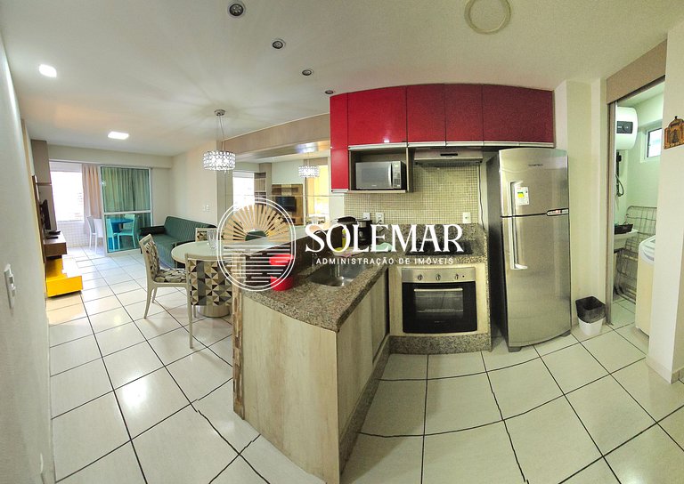 Luxury apartment with 2 double bedrooms and sofa bed