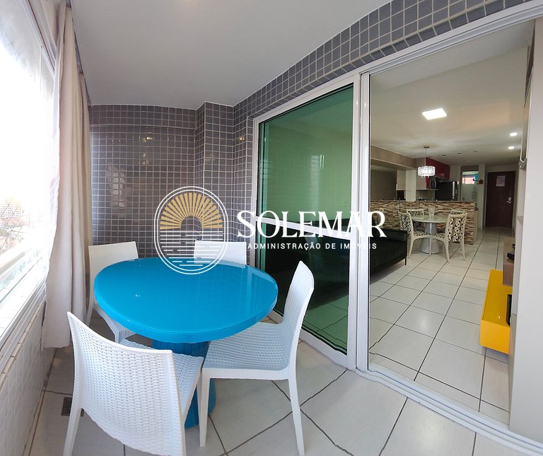 Luxury apartment with 2 double bedrooms and sofa bed