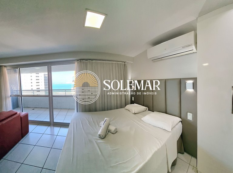 Apartamento de espacio abierto con vistas al mar