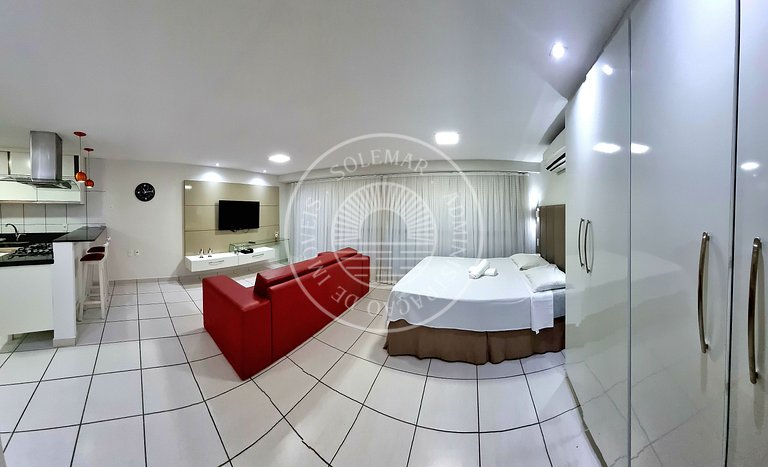 Apartamento Open Space com Vista Mar
