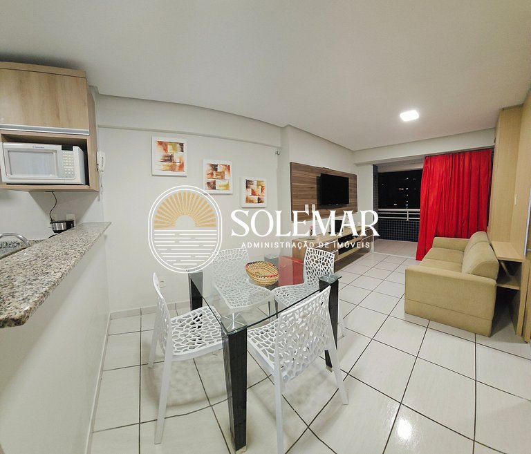Apartamento com suíte e quarto com cama beliche!