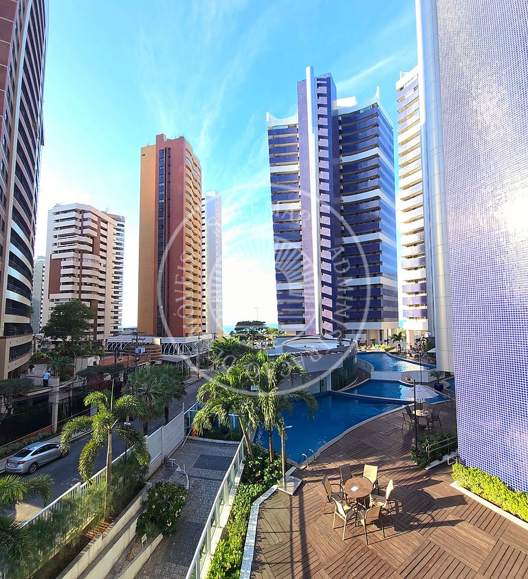 Apartamento com suíte e quarto com beliche