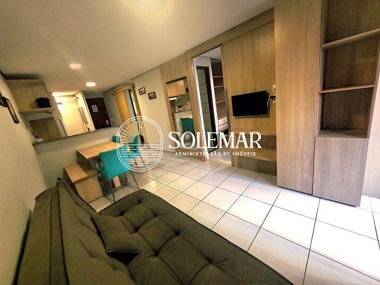Apartment near the landfill and seafront of Fortaleza!